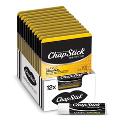 ChapStick Classic Original en tube, soin doux pour les lèvres au quotidien.