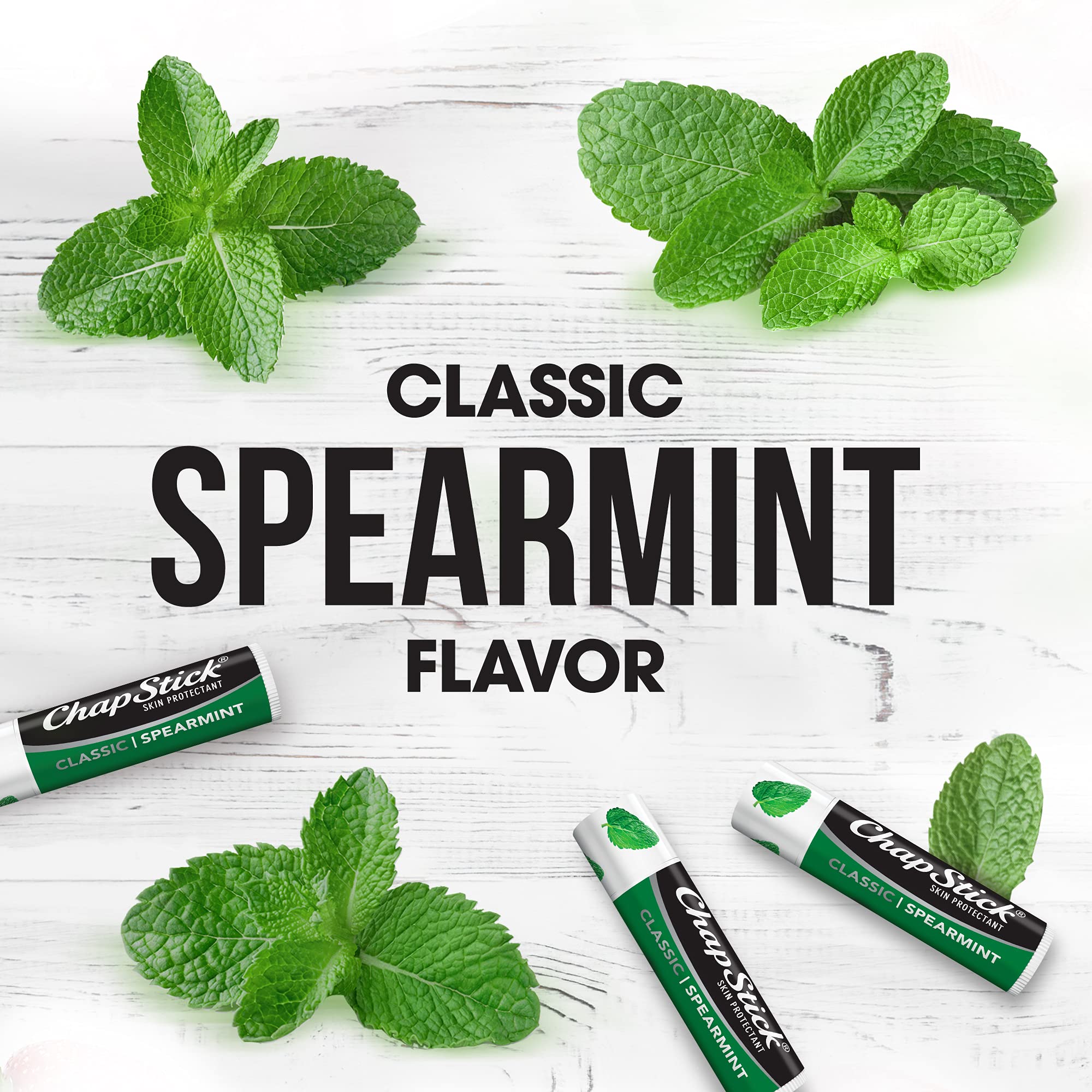 ChapStick Classic Menthe poivrée — emballage pratique pour voyage