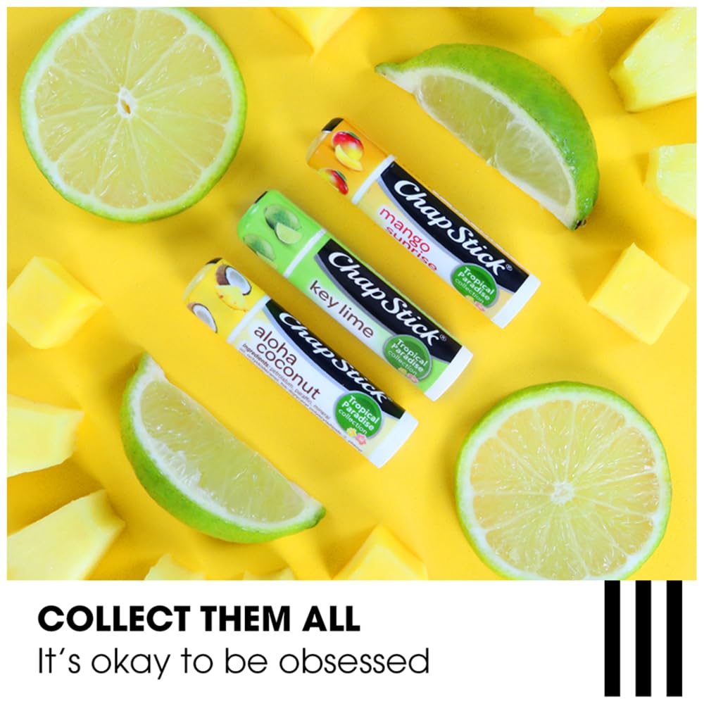 ChapStick Coco Aloha: parfum cocoté et protection contre les lèvres sèches.