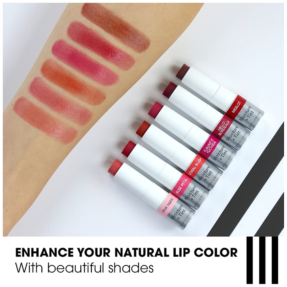 ChapStick format tube pratique poche, retouches rapides où que vous soyez