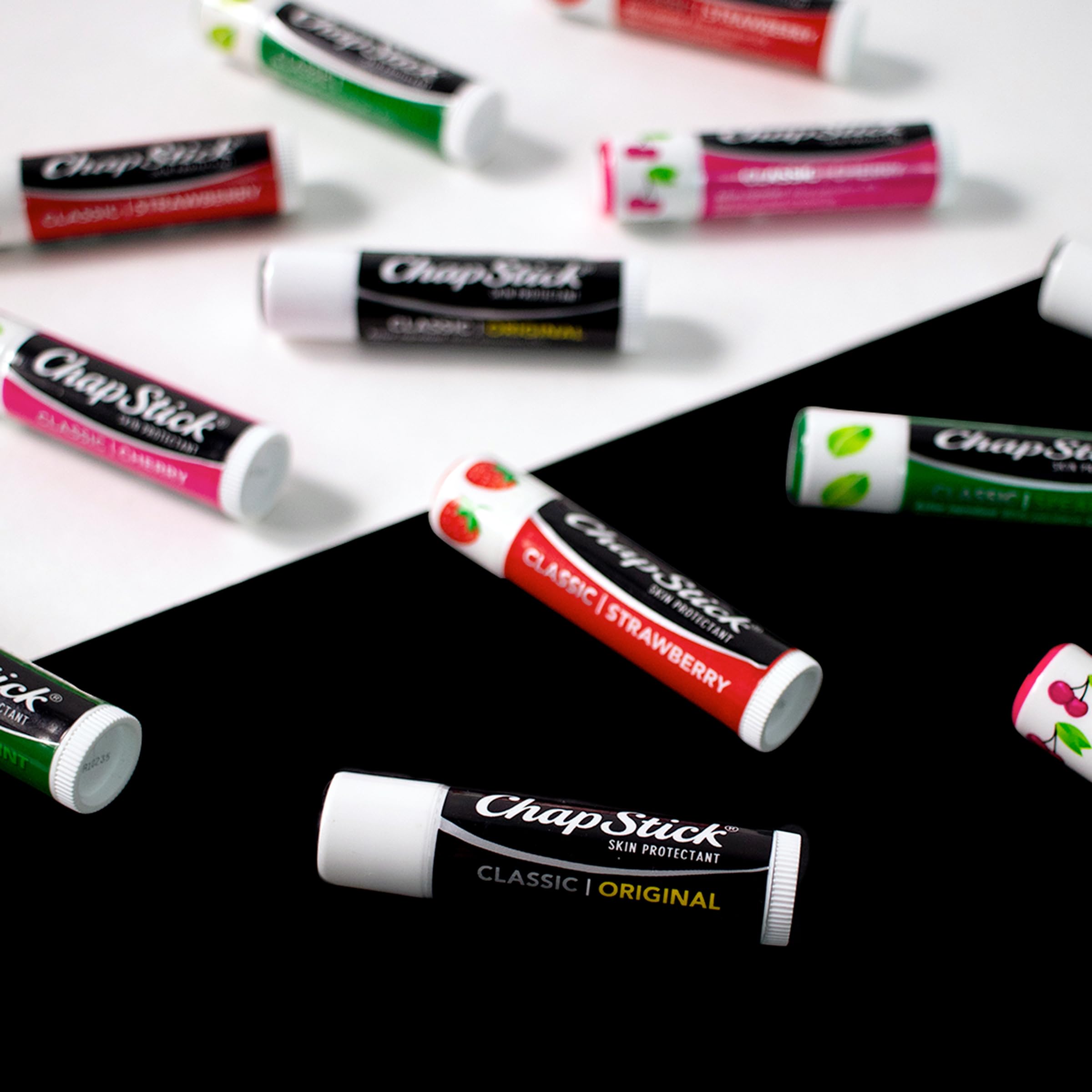ChapStick, héritage américain de soin des lèvres, fiable au quotidien.