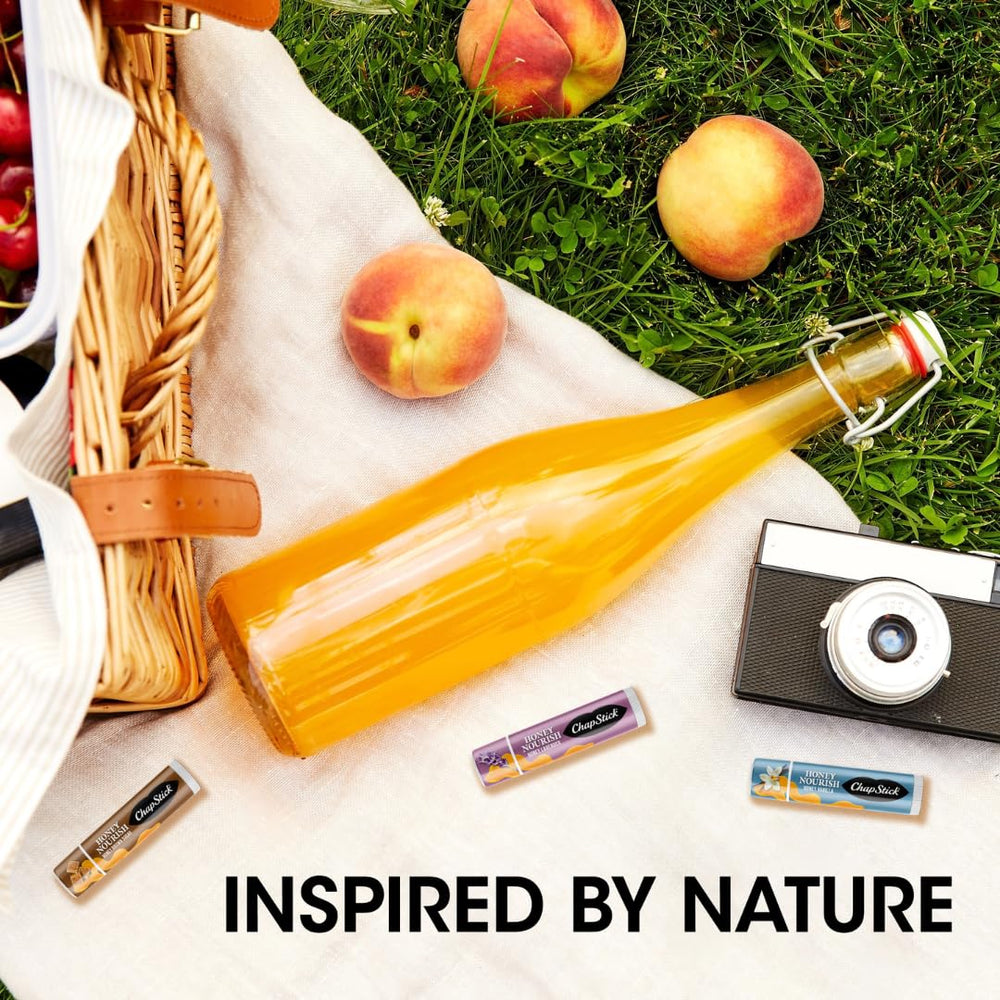 ChapStick Honey Nourish tubes 4,4 g, format portable.