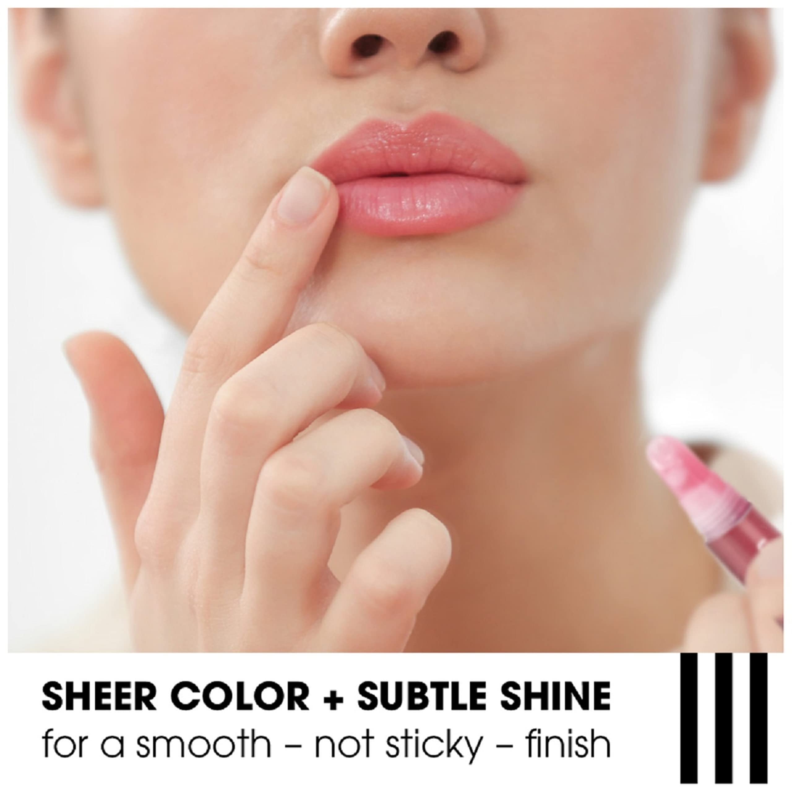 Huile teintée ChapStick Total Hydration avec vitamines et omega pour nourrir les lèvres.