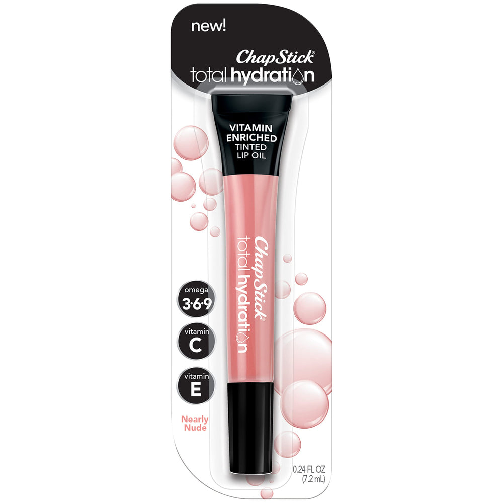 ChapStick Total Hydration; tube-standard pour hydratation rapide des lèvres.