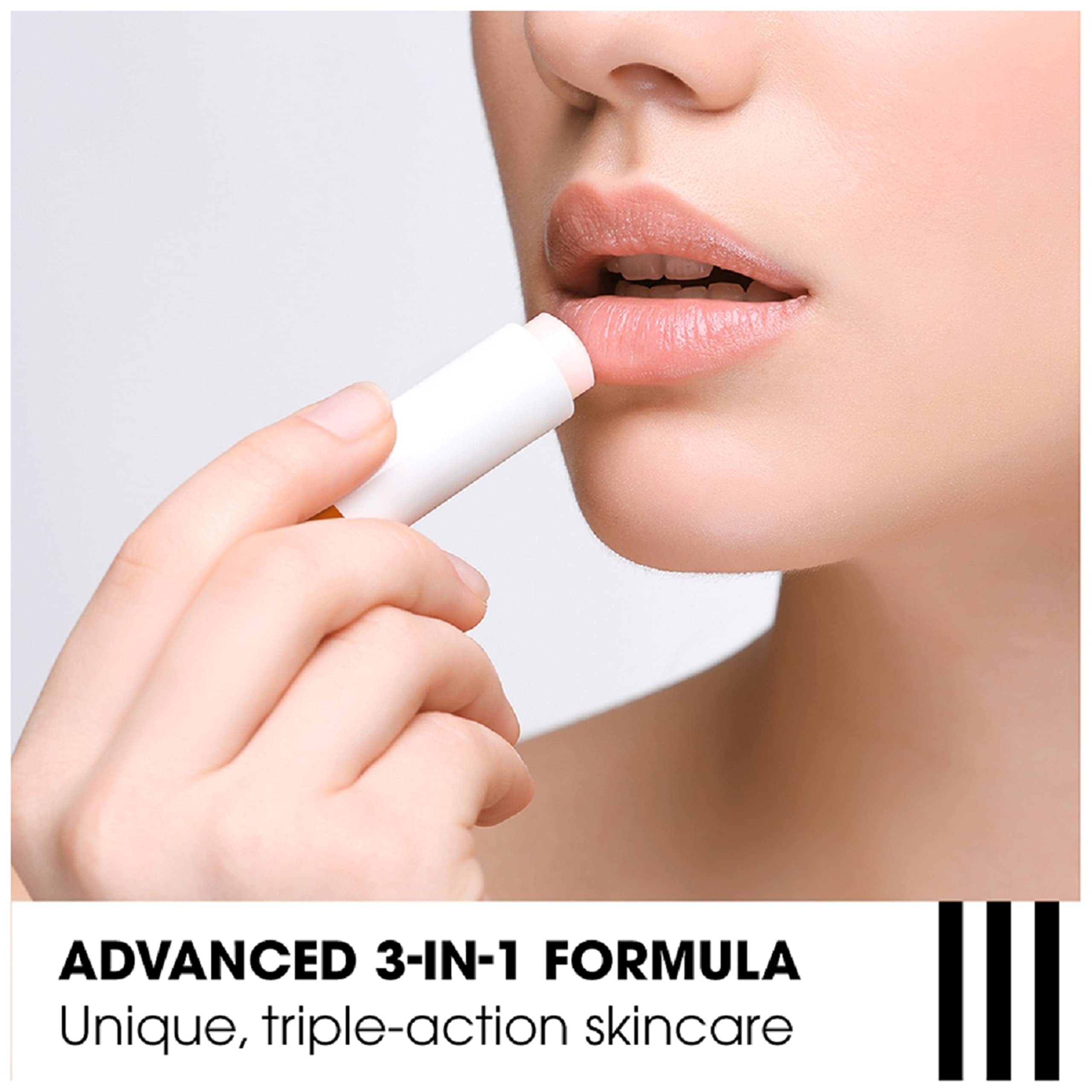 Ingrédients clés Madecassoside du ChapStick Total Hydration Coco et extraits végétaux.