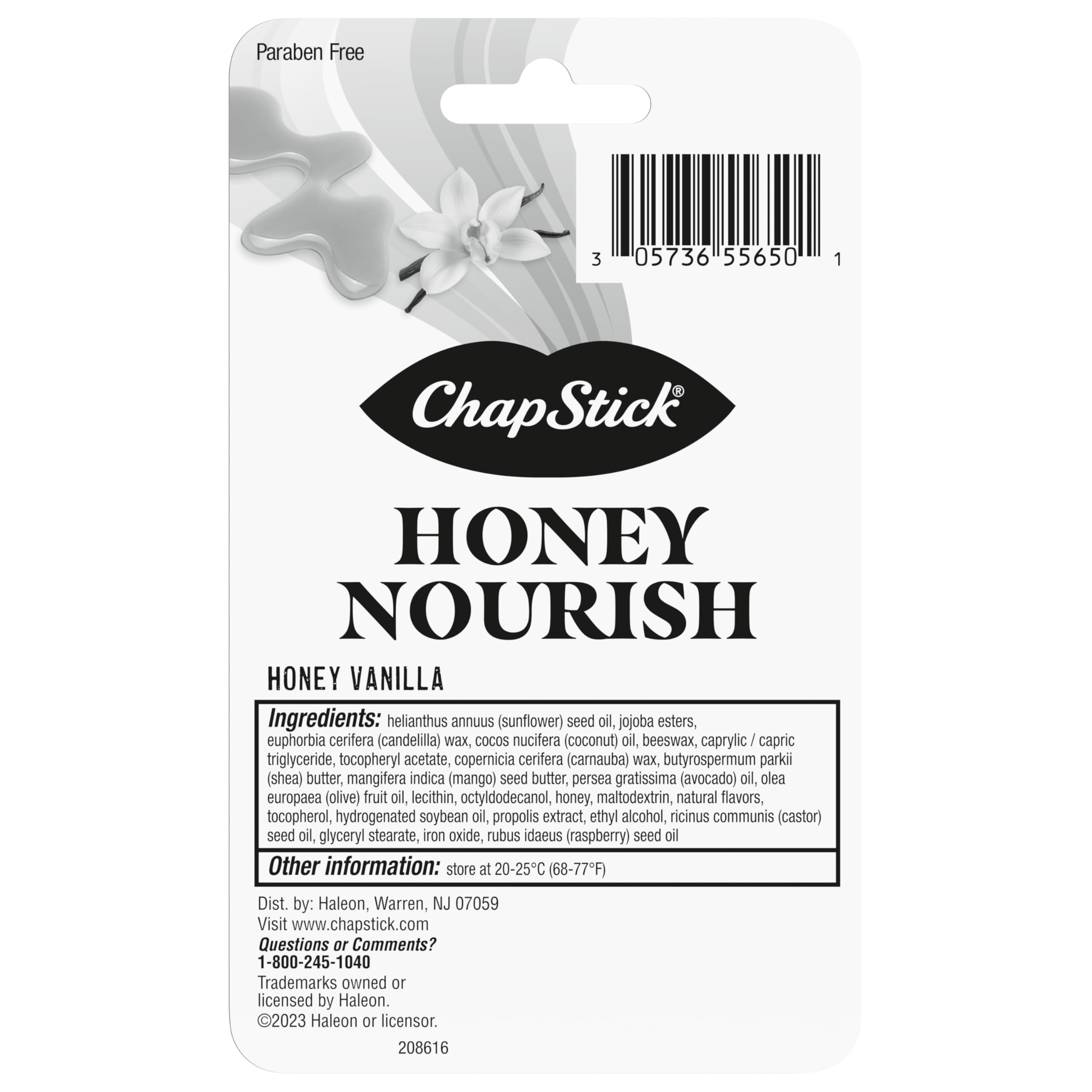 ChapStick Honey Nourish utilisation quotidienne pour lèvres hydratées