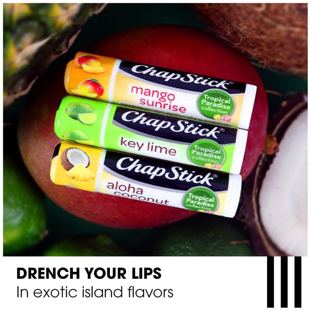 ChapStick Mojito: soin hydratant et rafraîchissant pour l'été.