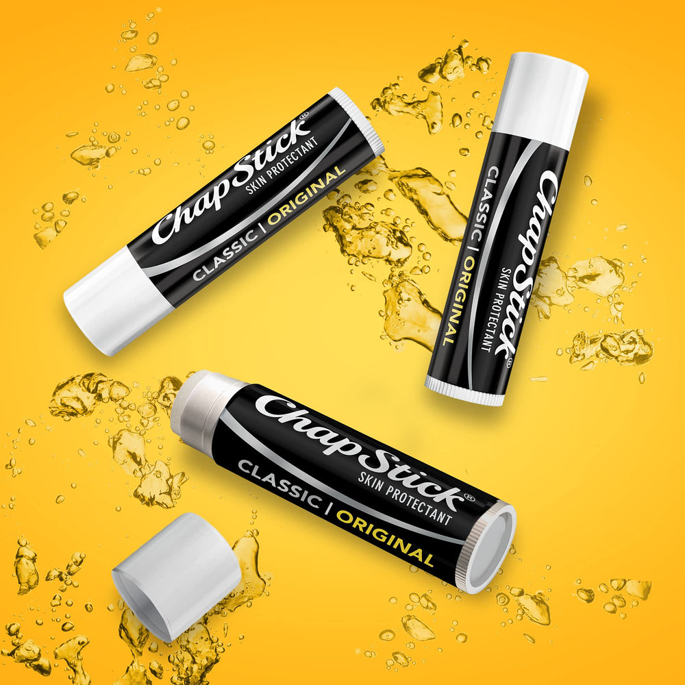 ChapStick Original non testé sur les animaux, choix éthique pour votre routine lèvres.