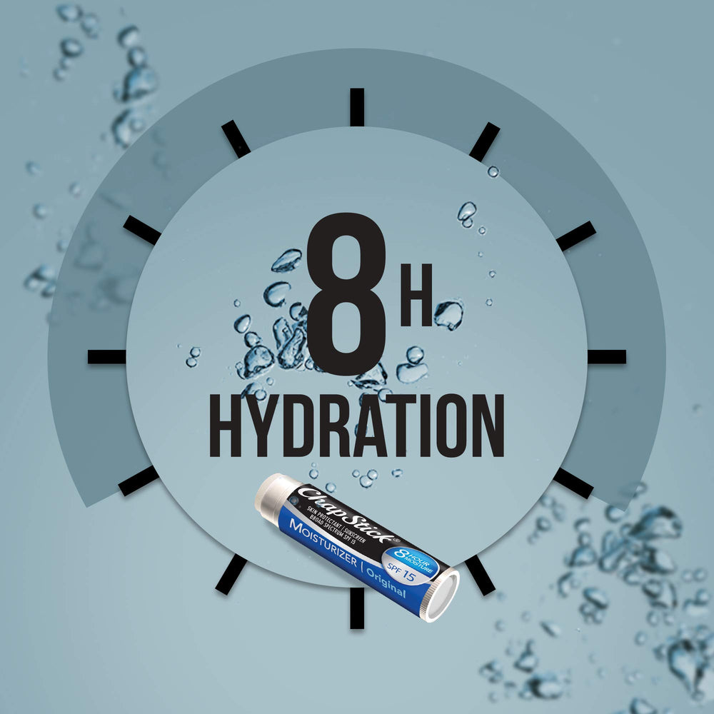 ChapStick Original Moisturizer used in windy conditions for comfort