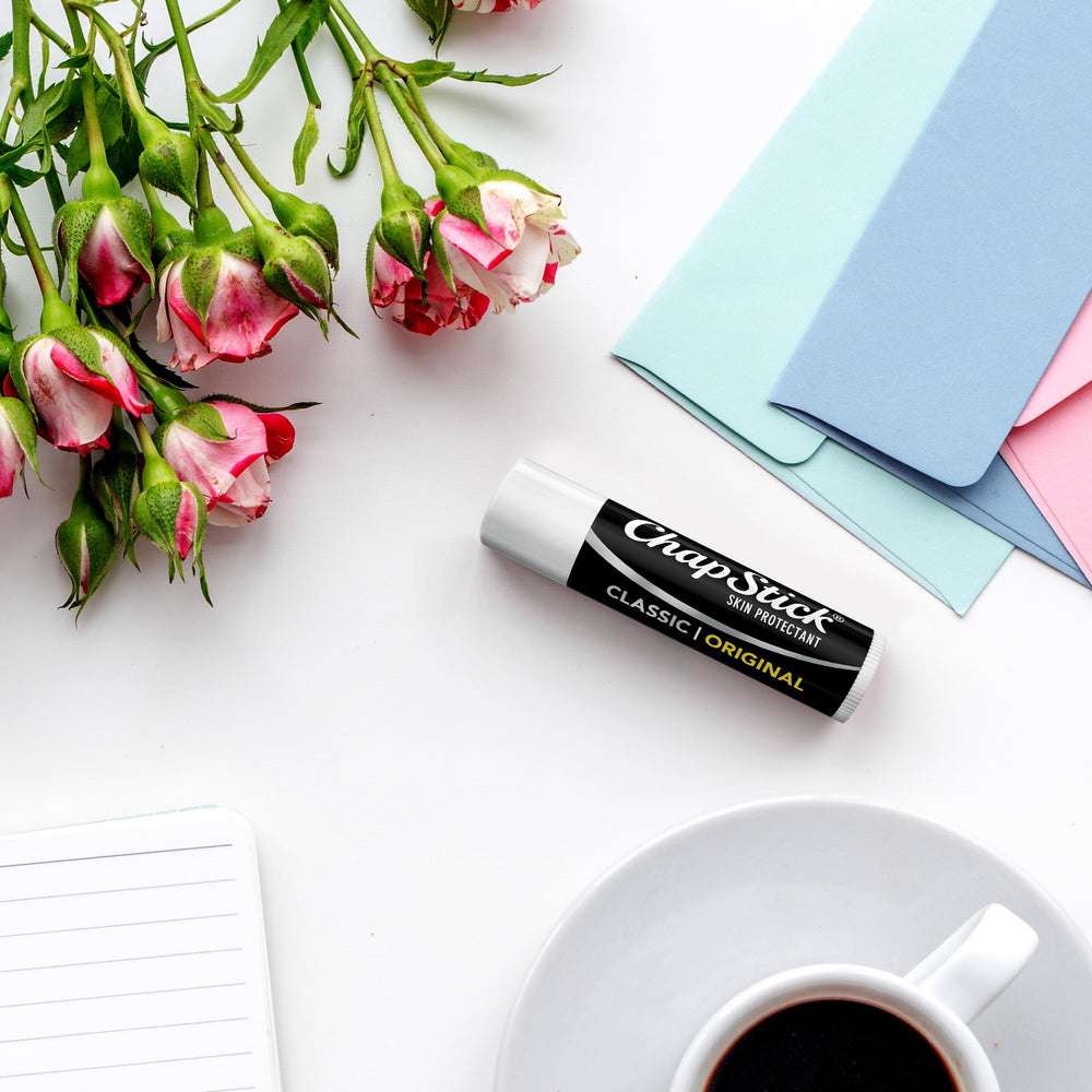 ChapStick Original texture-non-grasse: texture légère idéale sous le maquillage.