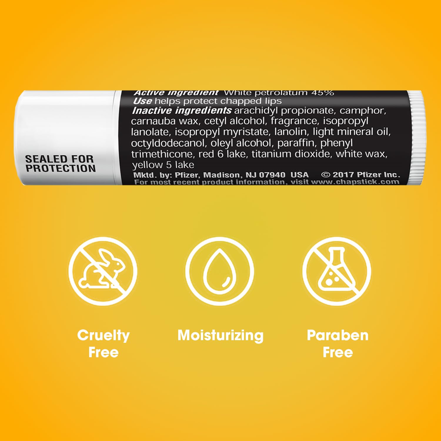 ChapStick Original soin-famille: idéal pour partager sans compromis.