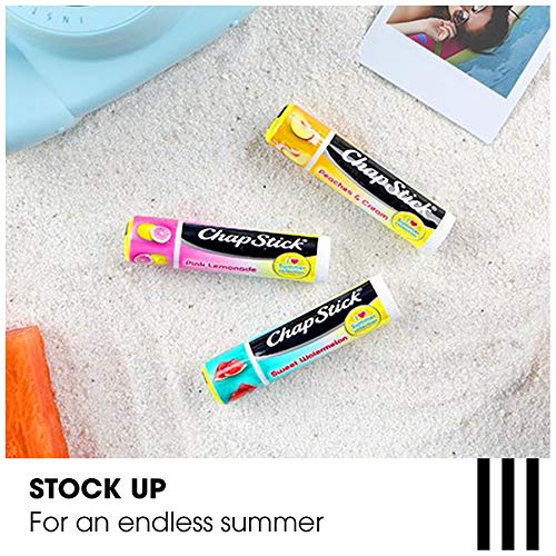 ChapStick saveur citron-rose, mini réconfort rafraîchissant pour l'été.