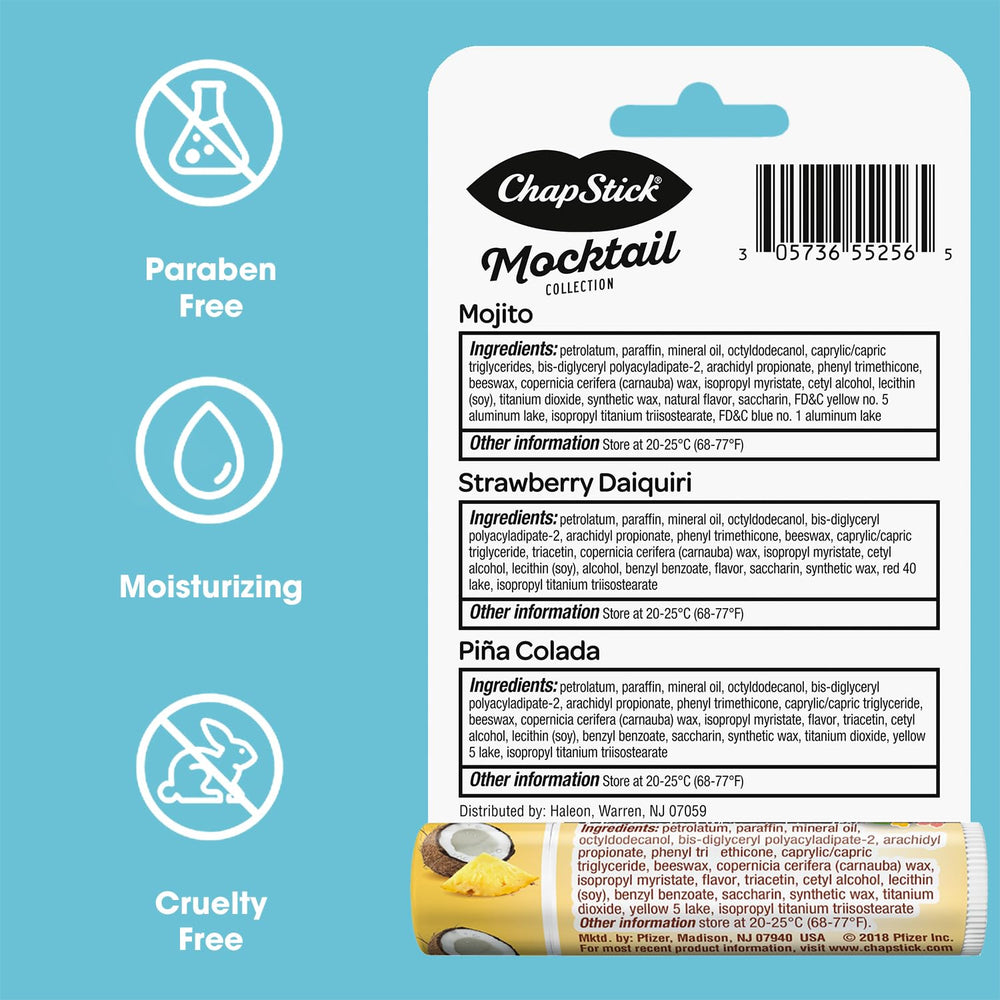 Usage quotidien ChapStick, idéal pour le sac à main