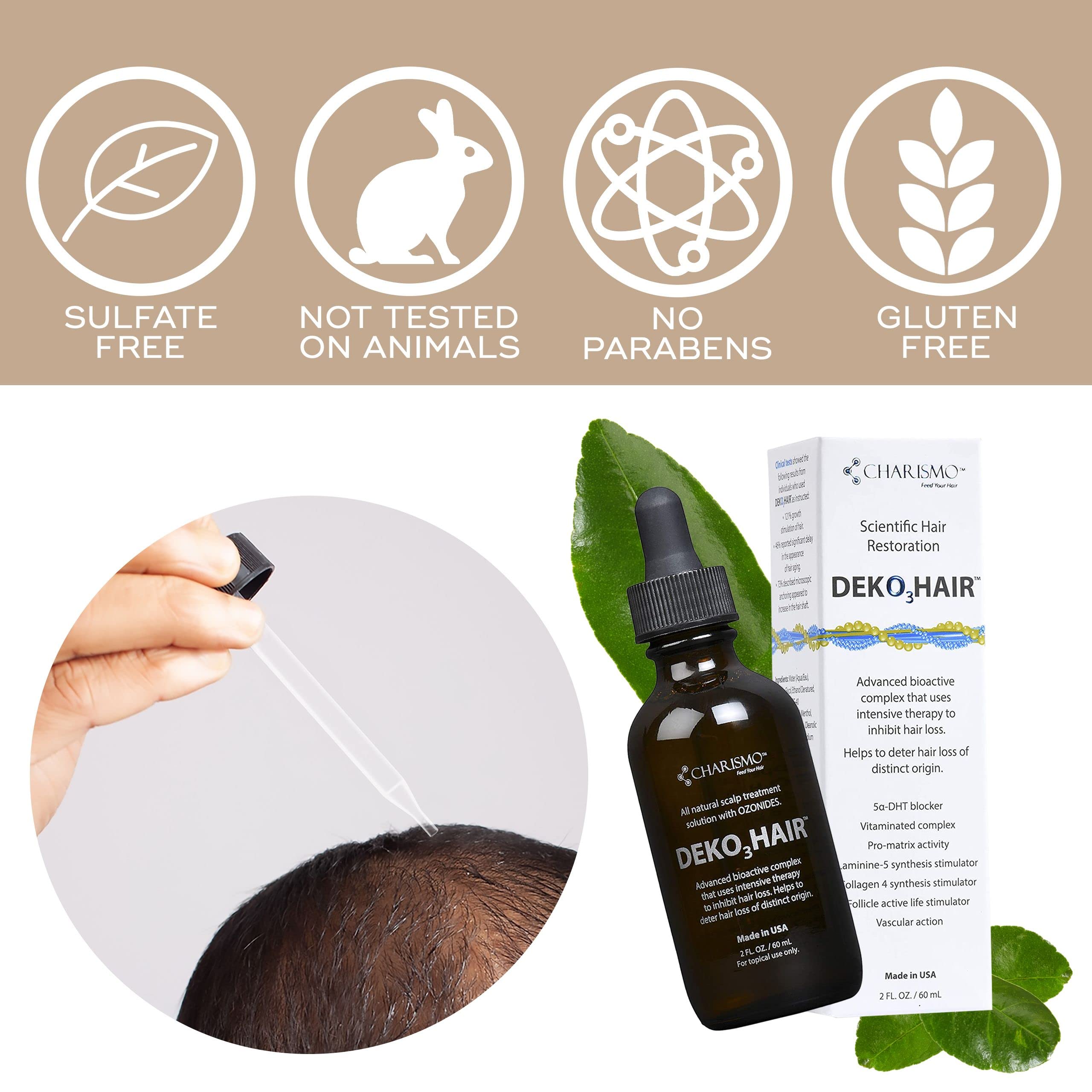 Charismo Dekohair Sérum - cheveux lumineux: brillance et tonicité possibles.
