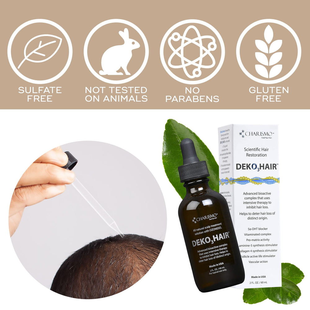 Charismo Dekohair Sérum - cheveux lumineux: brillance et tonicité possibles.