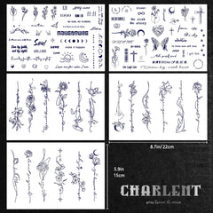 CHARLENT tatouage: application simple et rapide sur la peau