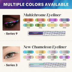 CHARMACY Chameleon Glitter Eyeliner longue tenue et imperméable