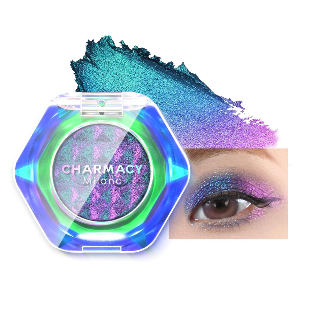 CHARMACY Multichrome: paillettes pour les yeux éclatantes et tenue durable.