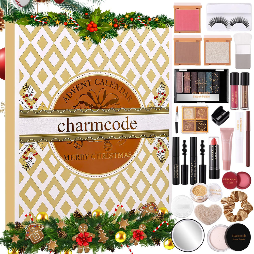 CHARMCODE Coffret Cadeau Noel Maquillage – idée cadeau prête à offrir pour les fêtes.