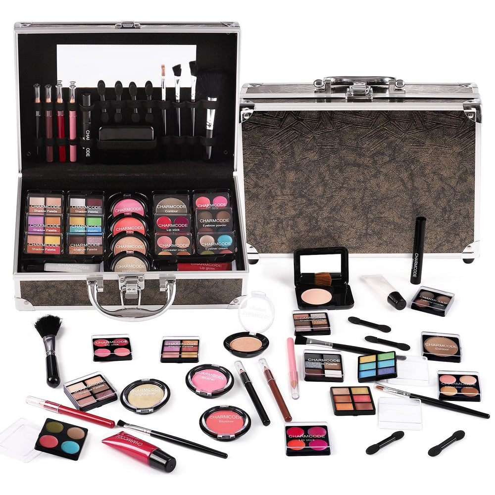 CHARMCODE coffret train-case: étui pratique pour emporter le maquillage en déplacement