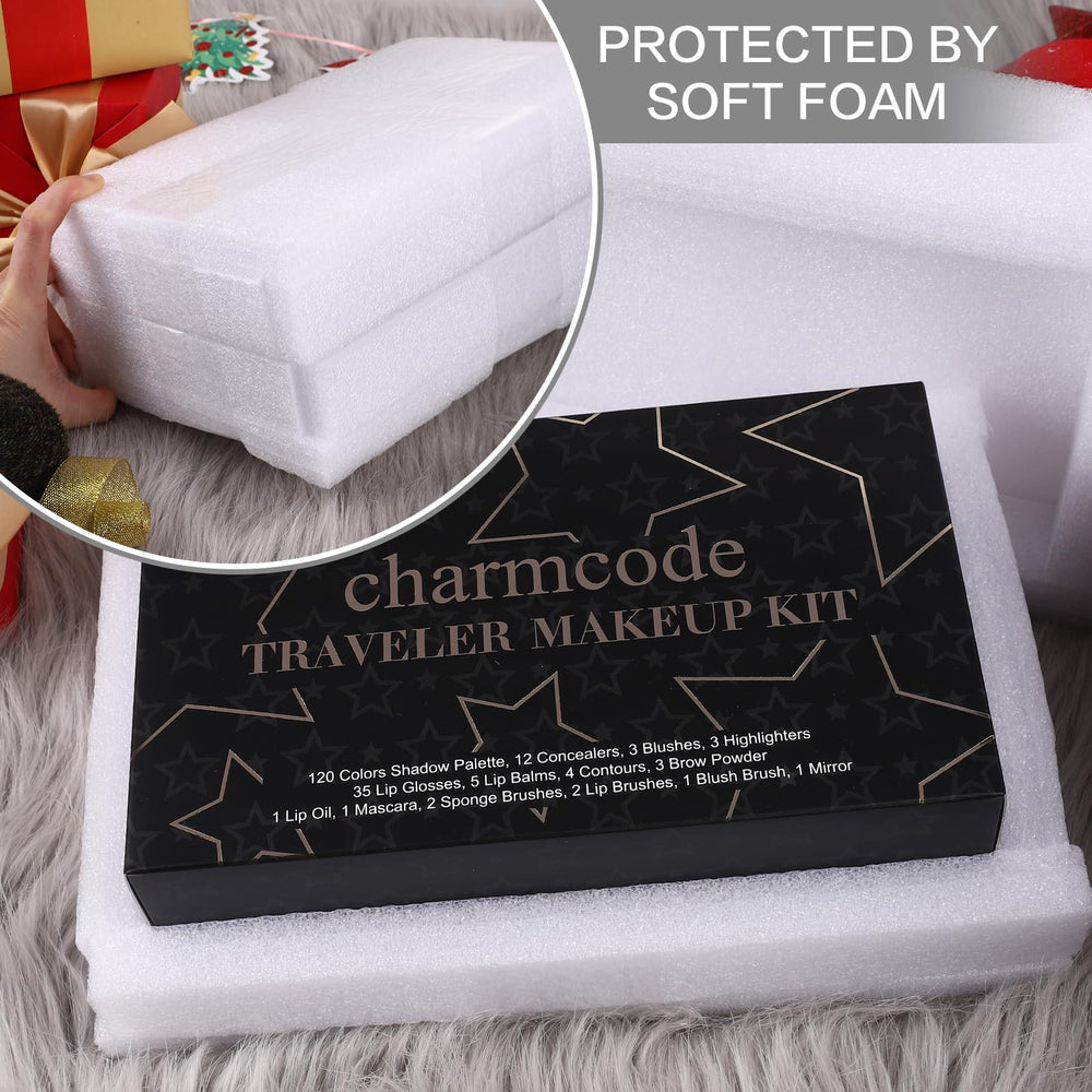 CHARMCODE ensemble maquillage tout-en-un, prêt pour fêtes et occasions.