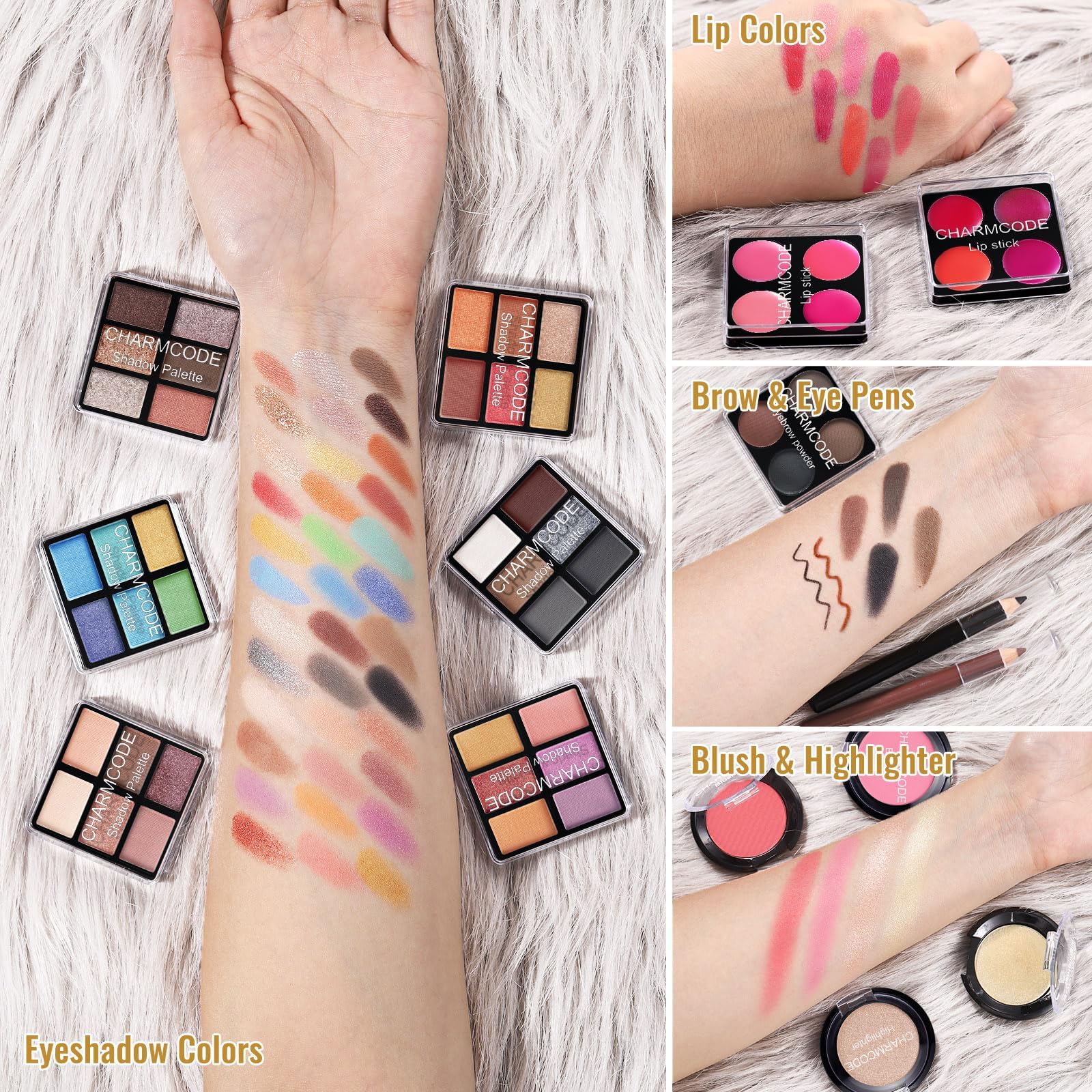 CHARMCODE poudre visage compacte: fini naturel et tenue légère