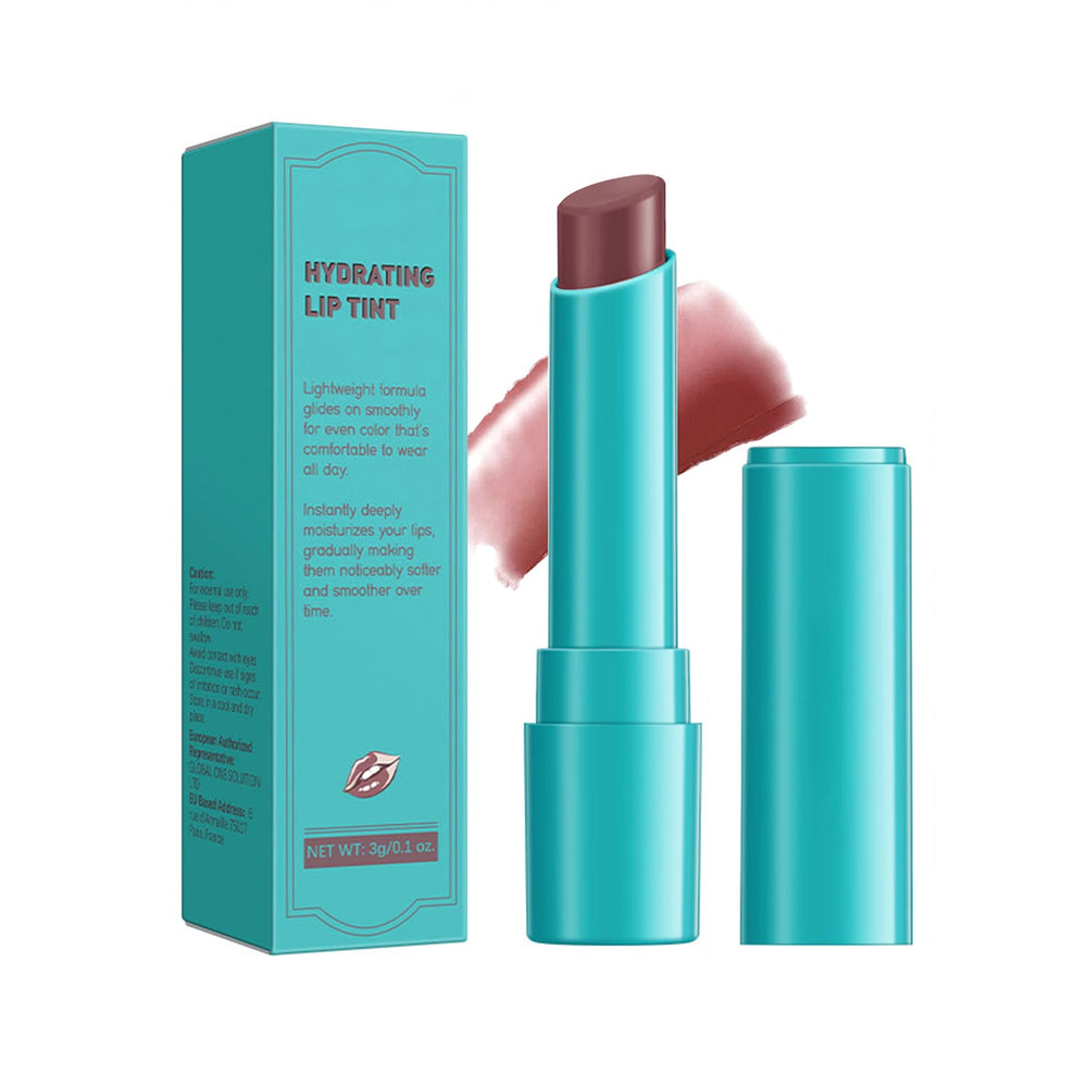 Charm Kiss Teinte Hydratante pour les Lèvres – Bouteille visible, hydratation durable et couleur naturelle.