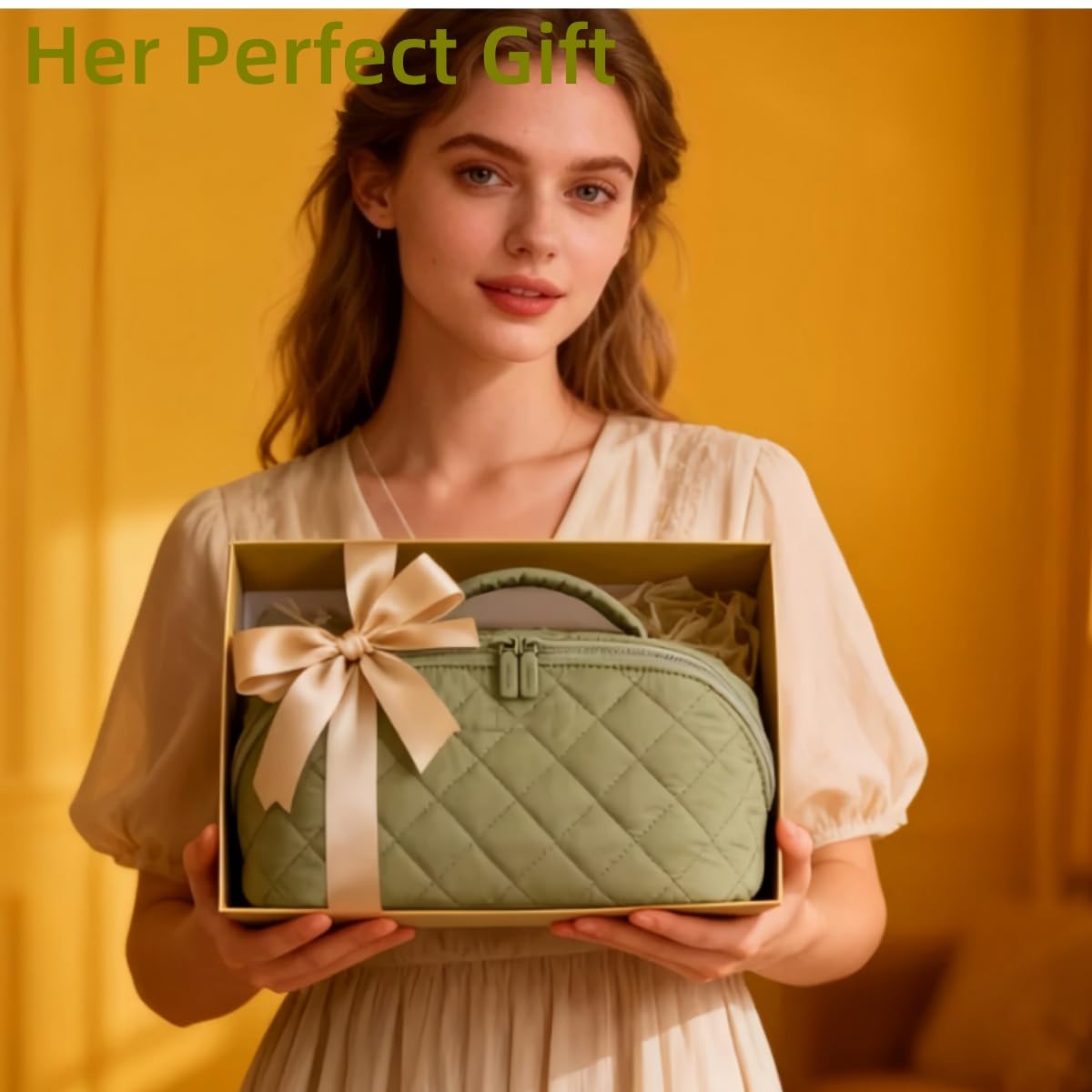 Chasefun Petition makeup bag makes a gift for travel-loving beauty lovers.