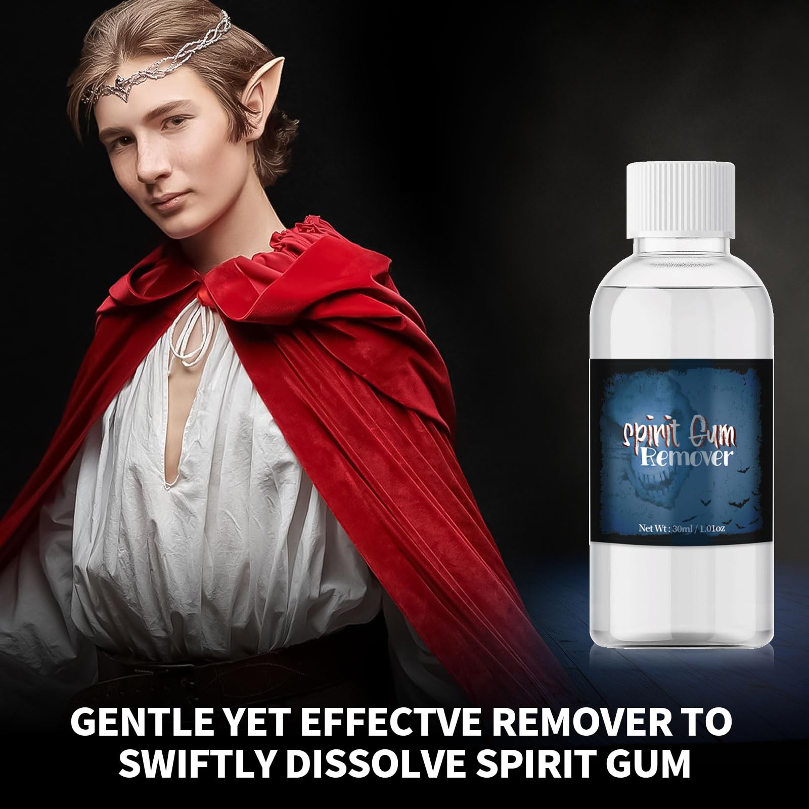 CHASPA Spirit Gum Calotte-chauve pour fixer une prothèse crânienne.