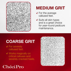 Checi Pro Nickel Foot File revêtement nickel durable pour une hygiène fiable.