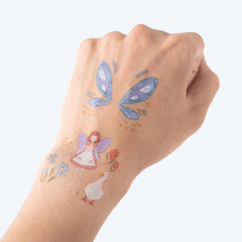 Ensemble de 12 feuilles de tatouages Cheerland pour plus de choix.