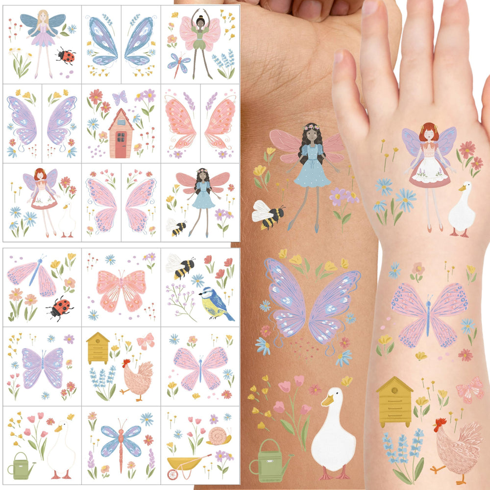 Tatouages Cheerland 108 pièces pour multiples utilisations.