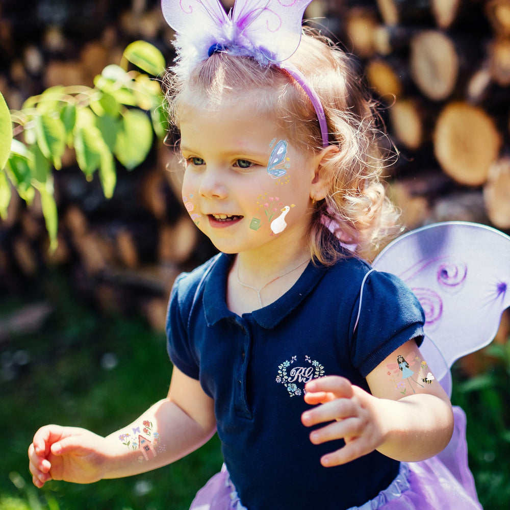 Tatouages Cheerland faciles à appliquer pour les enfants.
