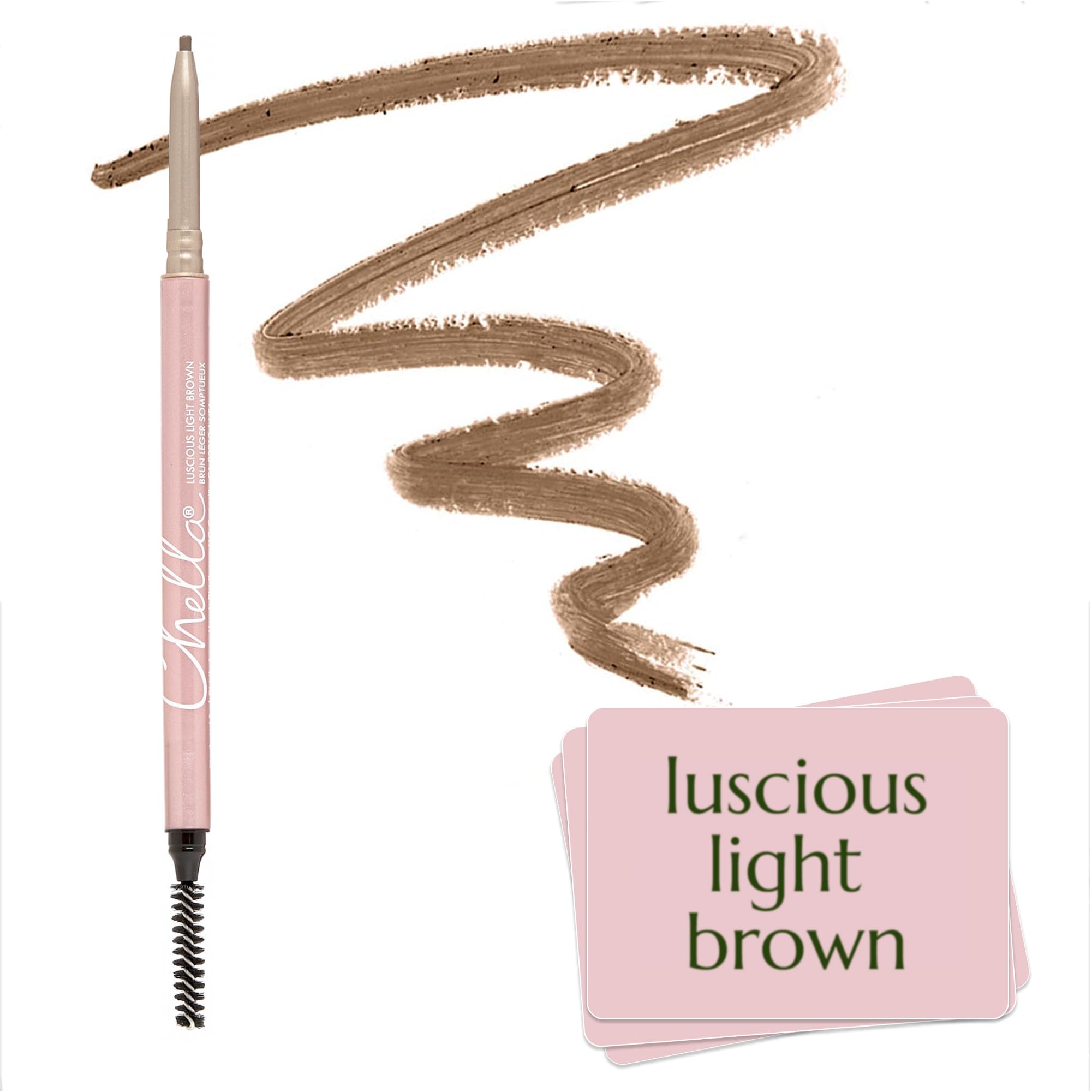 Chella Crayon sourcils précision fin tracé pour un rendu naturel.