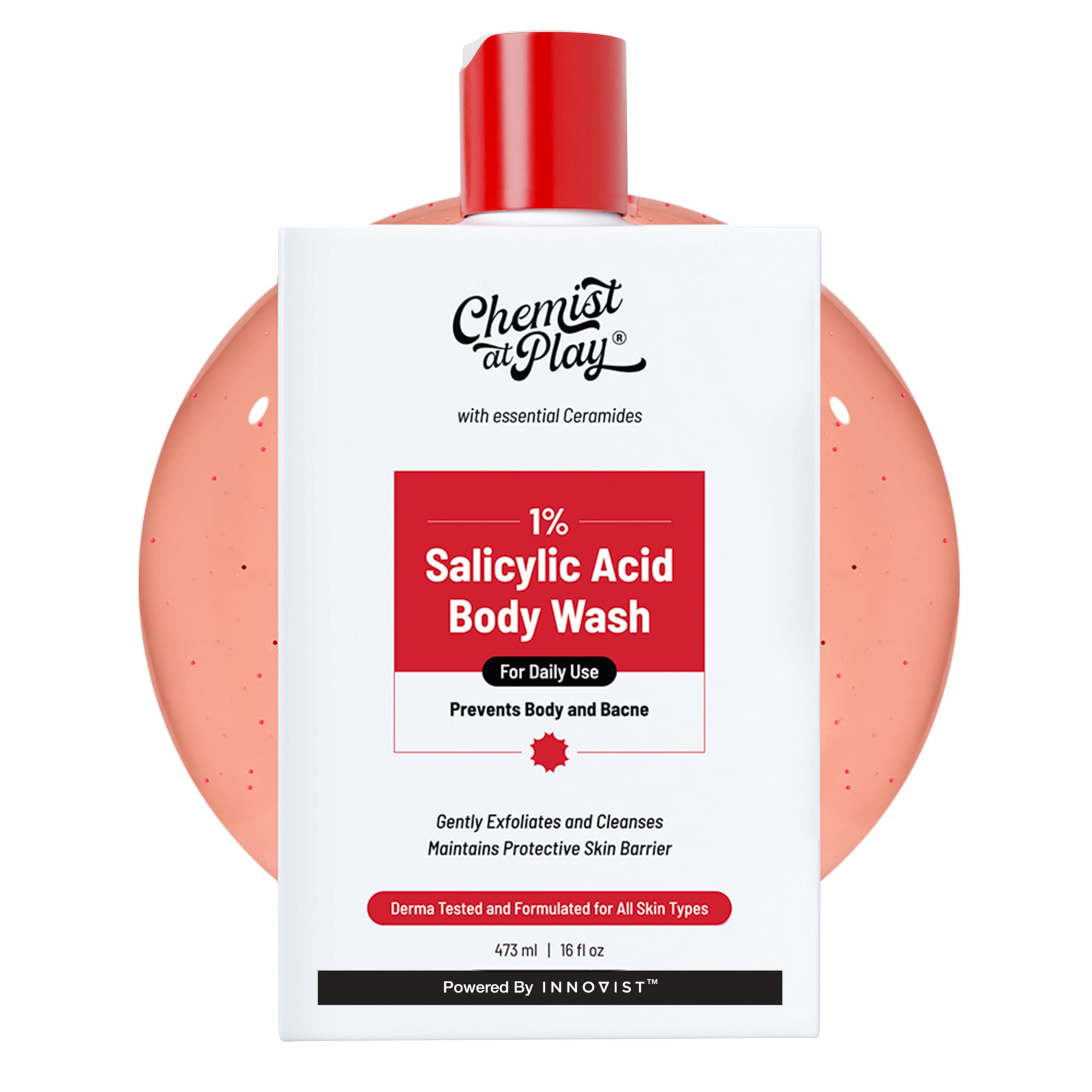 Chemist at Play – mousse douce et agréable pour la douche.