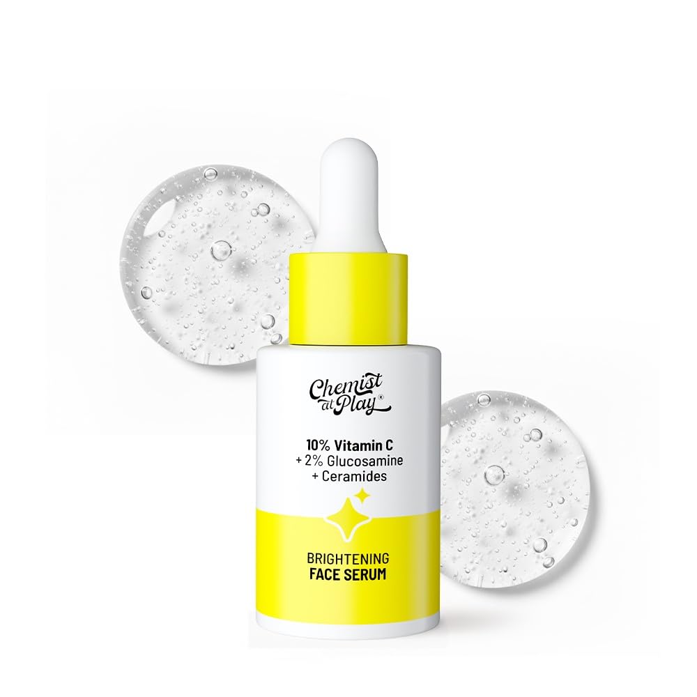 Chemist at Play sérum vitamine C flacon compact pour teint uniforme
