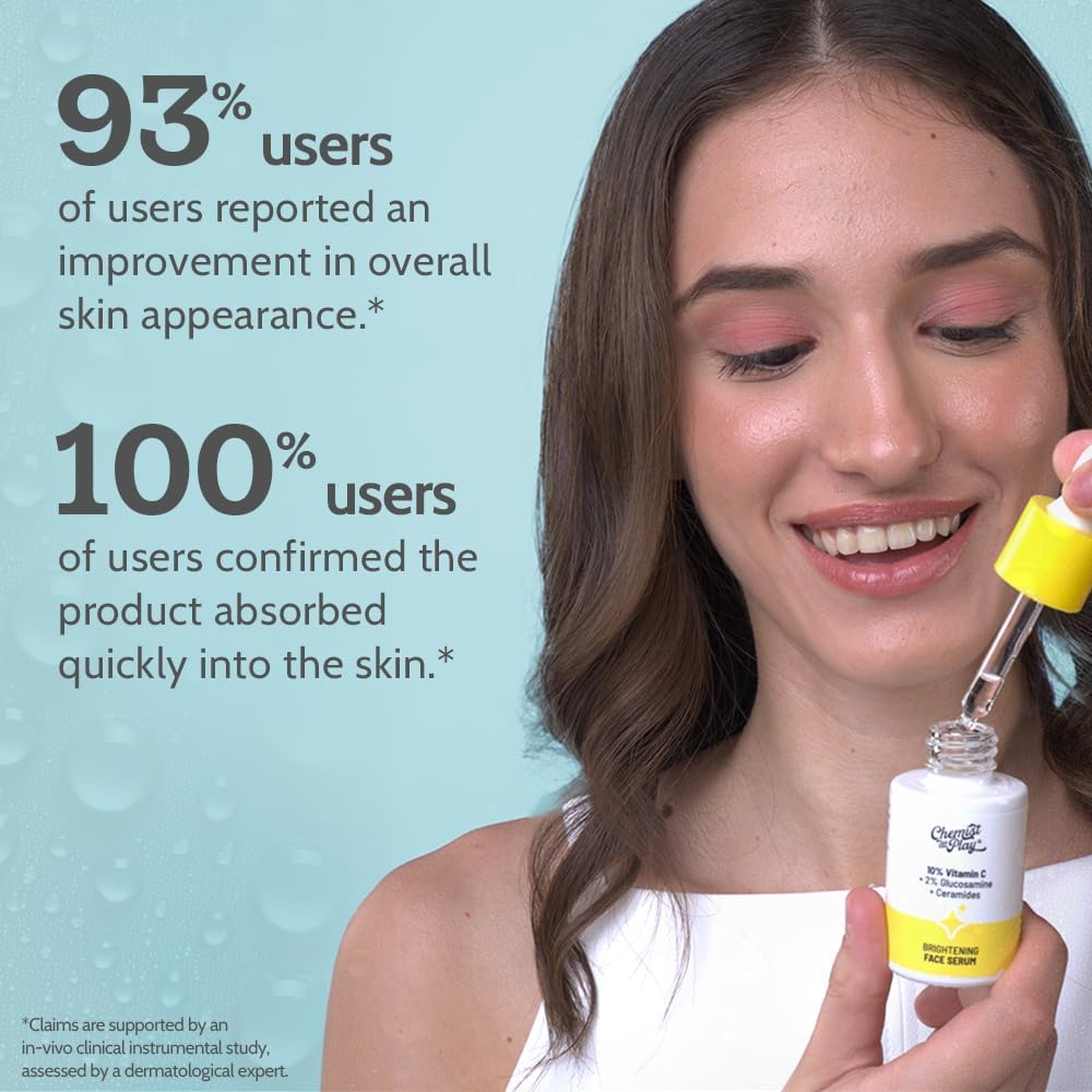 Peau lumineuse Chemist at Play vitamine C sérum lueur