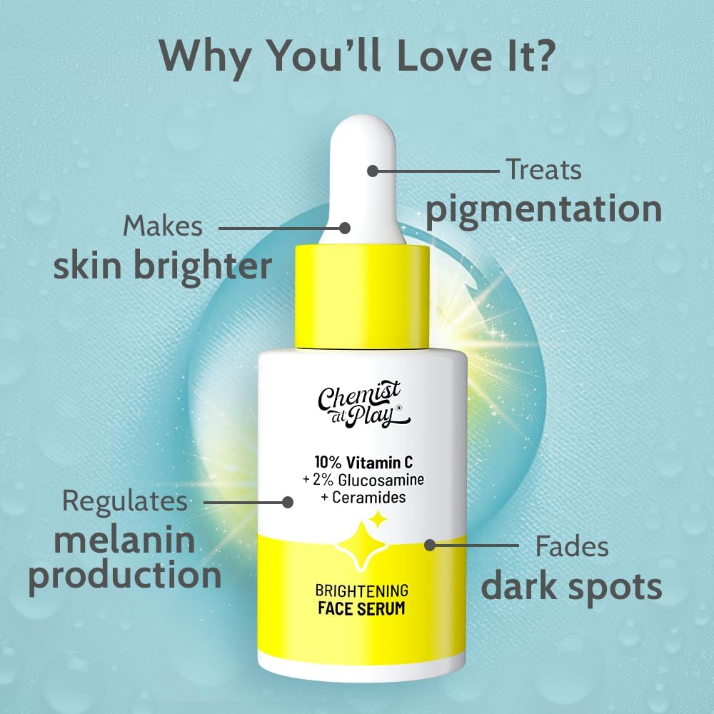 Routine soir Chemist at Play vitamine C sérum intégré