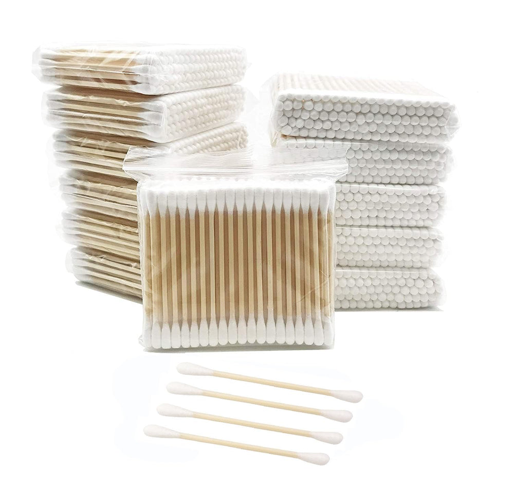 Chenchenchen coton-tiges bois, 3-pouces, parfait pour démaquillage précis.