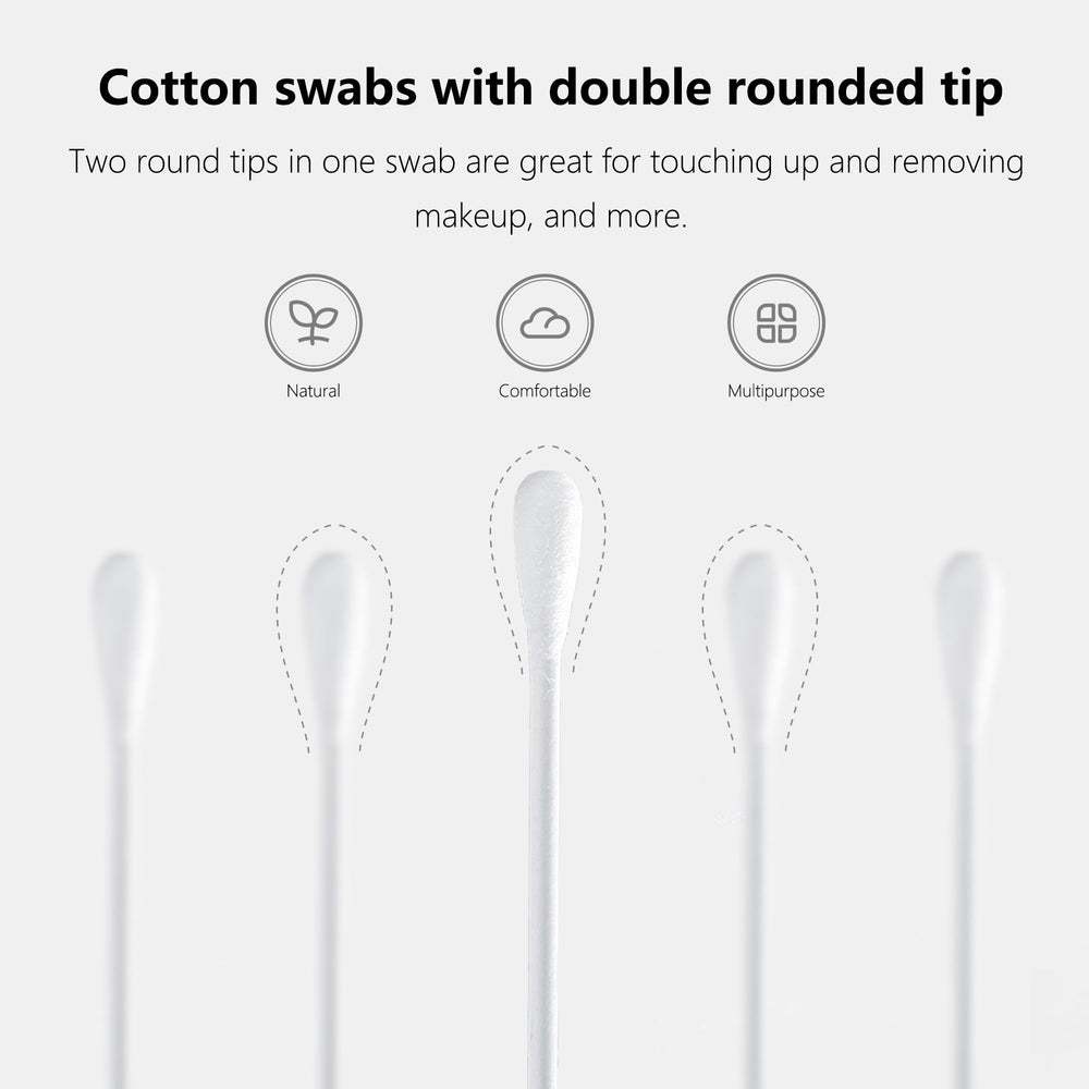 Chenchenchen coton-tiges à pointe double, précision pour les soins.