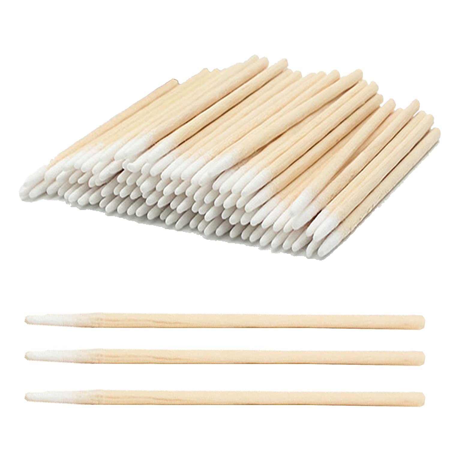 Chenchenchen coton-tiges pointus pour démaquillage précis des yeux.