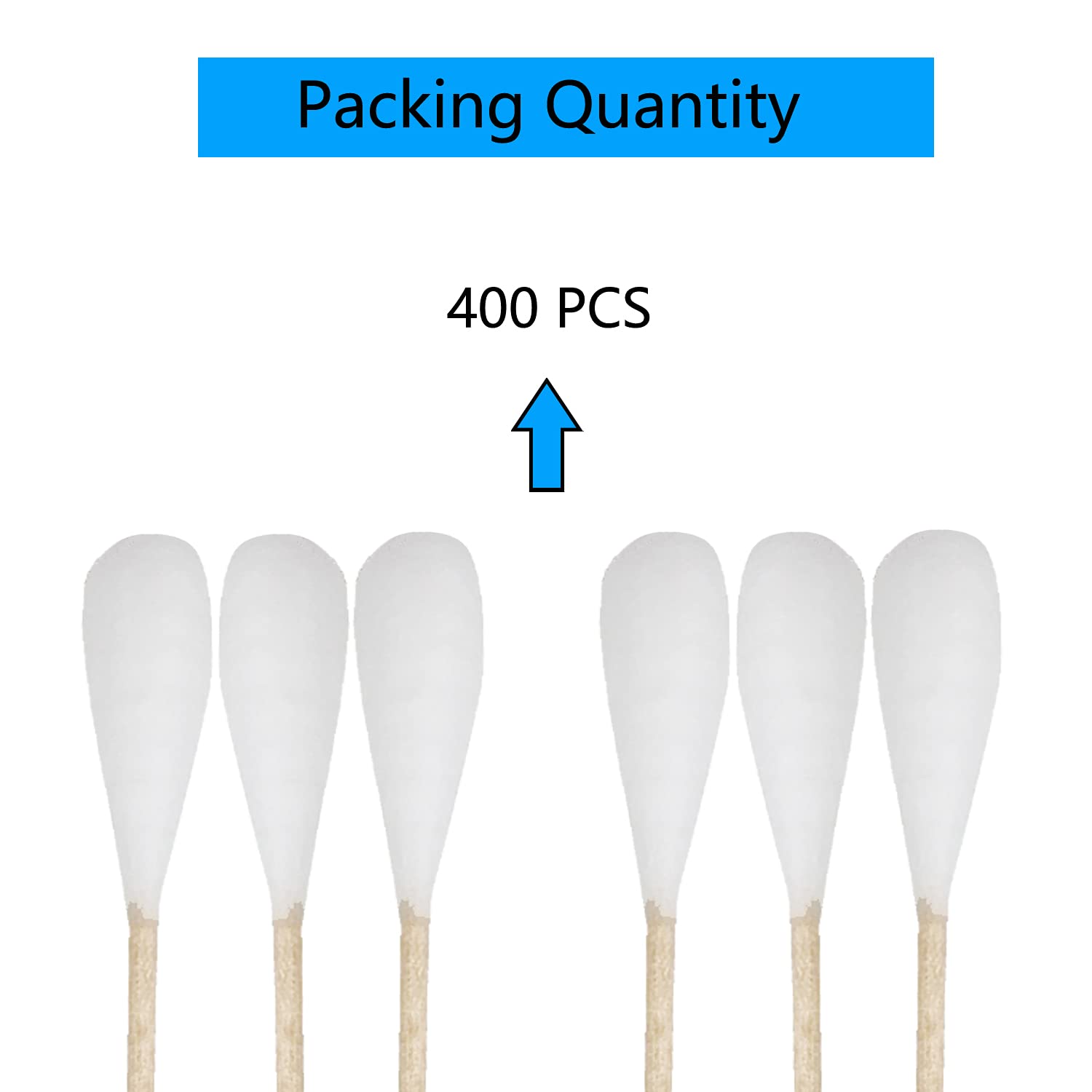 Chenchenchen batonnets coton longs 15 cm pour arts creatifs et bricolage