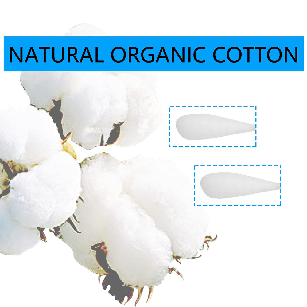 Chenchenchen batonnets coton longs 15 cm pour maquillage et retouches rapides