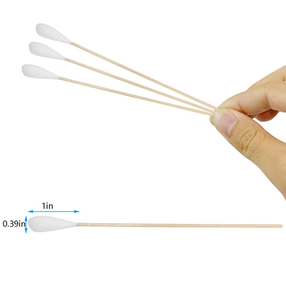 Chenchenchen batonnets coton longs 15 cm pour nettoyage d'armes avec précision