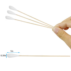 Chenchenchen batonnets coton longs 15 cm pour nettoyage d'armes avec précision