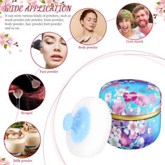 CHENGU: boîte poudre métal avec étage, grande capacité et rangement pratique