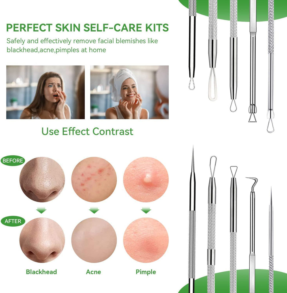 ChenYiJin outils comedons anti-allergiques; adaptés à tous les types de peau.