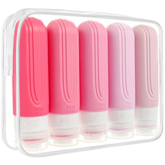 CHEODIN bouteilles voyage ensemble — rangement pratique en valise.