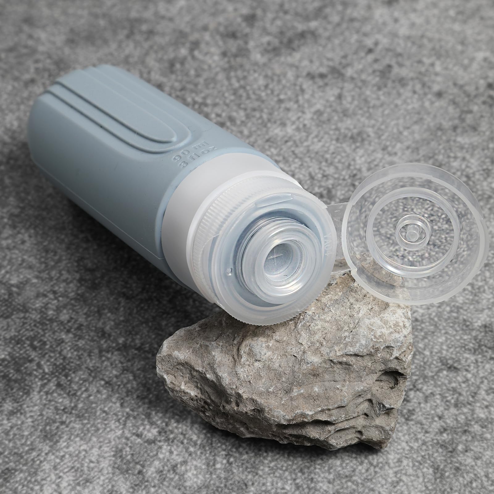CHEODIN bouteille voyage groove étiquette, distingue les liquides rapidement