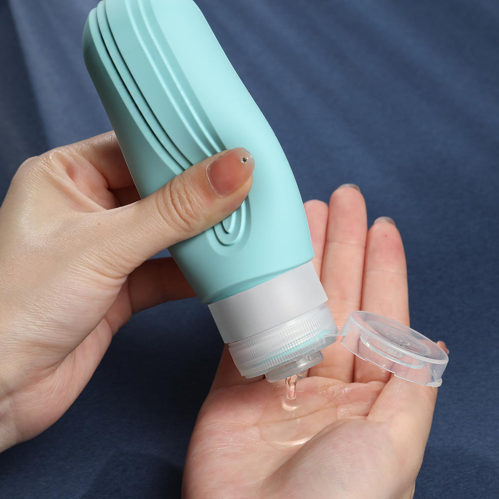 CHEODIN silicone alimentaire bouteille voyage, matériau sûr et durable